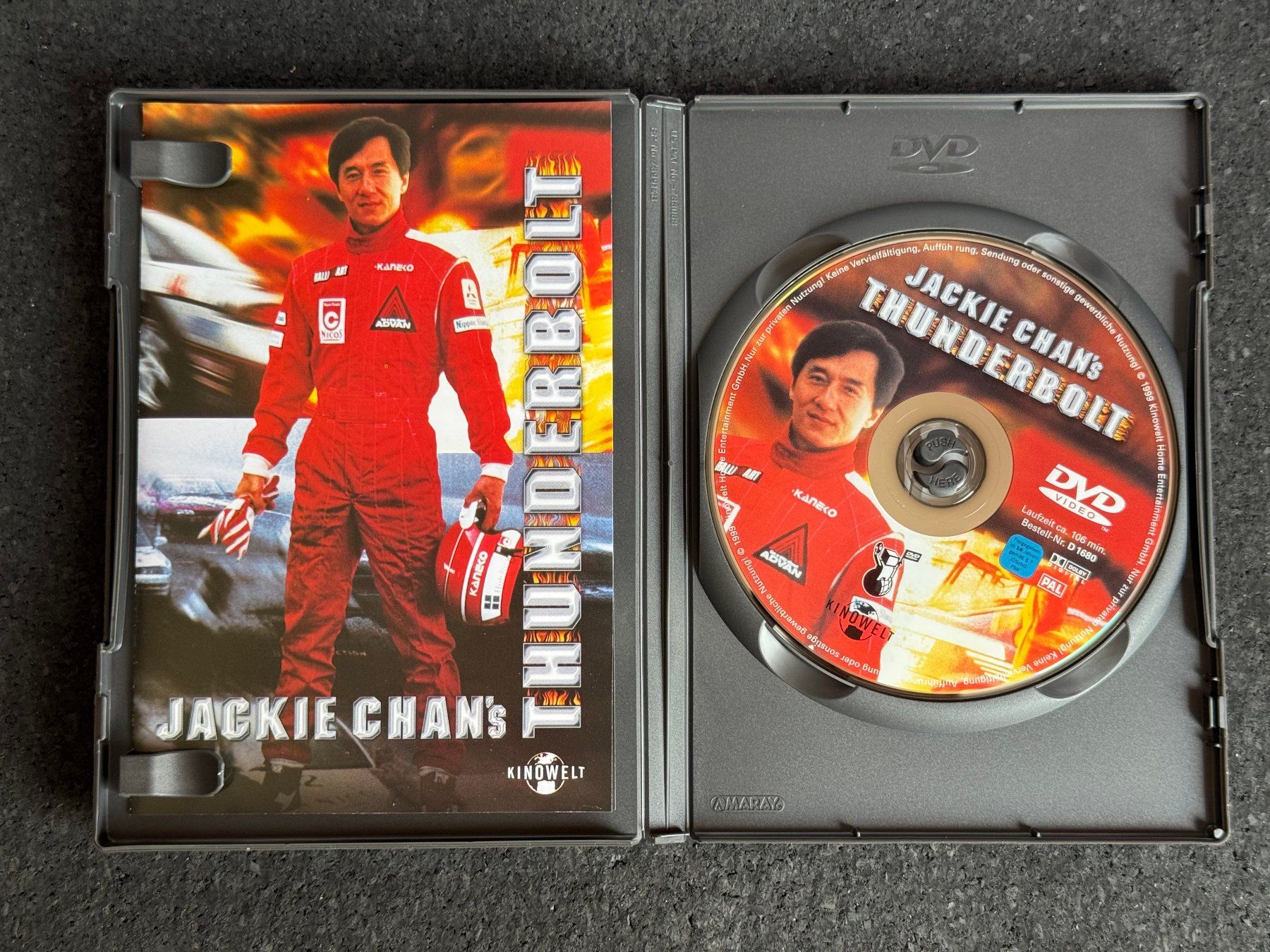Tous les DVDs: Jackie Chan's Thunderbolt DVD DE/EN – D'occasion à Fribourg par tschjoly 4