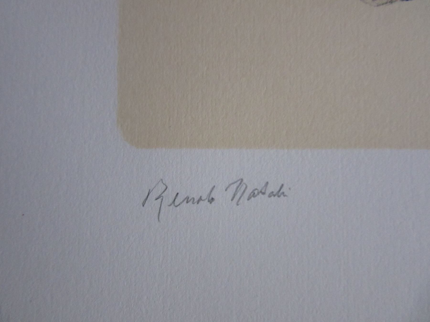 Grafiken & Lithographien: Renato Natali  1883 - 1979 FARBLITHOGRAPHIE HANDSIGNIERT – Gebraucht aus Gersau von grafik-kunst 2