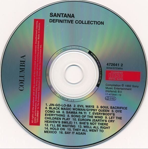 CDs: SANTANA - DEFINITIVE COLLECTION – D'occasion à Zürich par Raz88 1