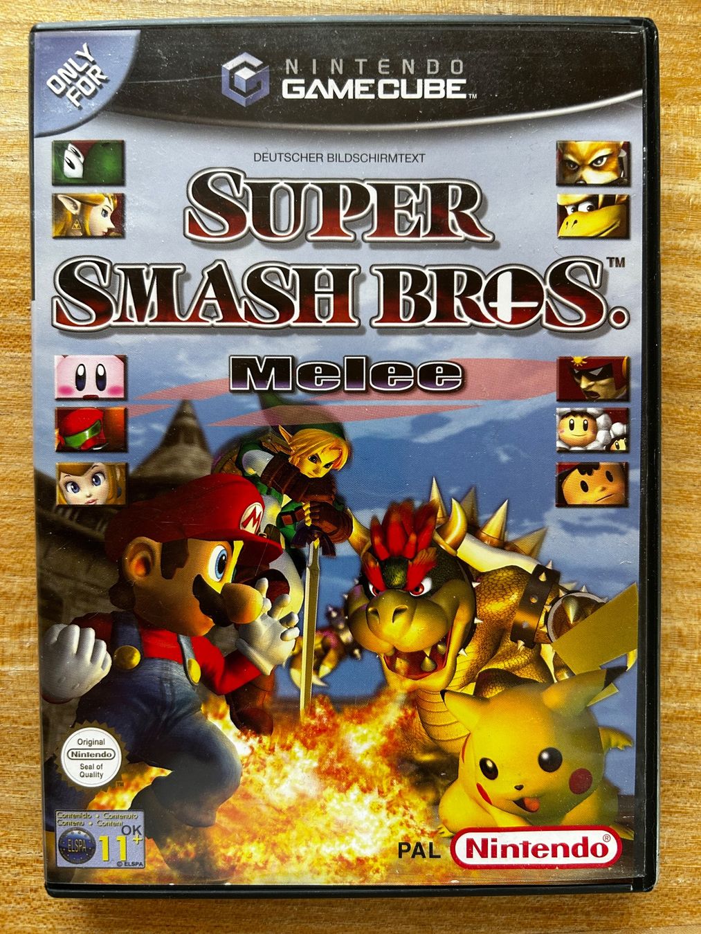 Nintendo Giochi: Super Smash Bros Melee Nintendo GameCube PAL Deutsch OVP – Usato da Egolzwil venduto da mergoadr