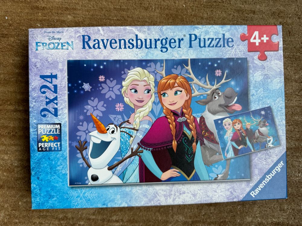 Ravensburger Puzzle 2 x 24, Frozen | Kaufen auf Ricardo