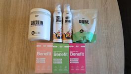 QLF Creatin Monohydrat 500g / 2x Tasty Spray / QORE /Benefit