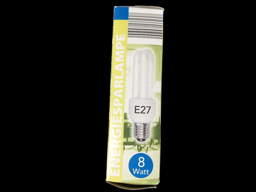 Lampen: LIGHTWAY Energiesparlampe E27 8Watt – Neu (gemäss Beschreibung) aus Hünenberg von Restwert_Zug