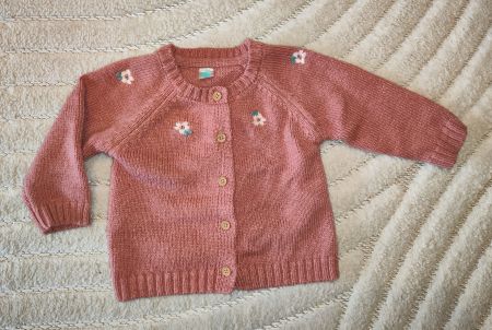Strickjacke, Grösse 9M (ca. Gr. 80)