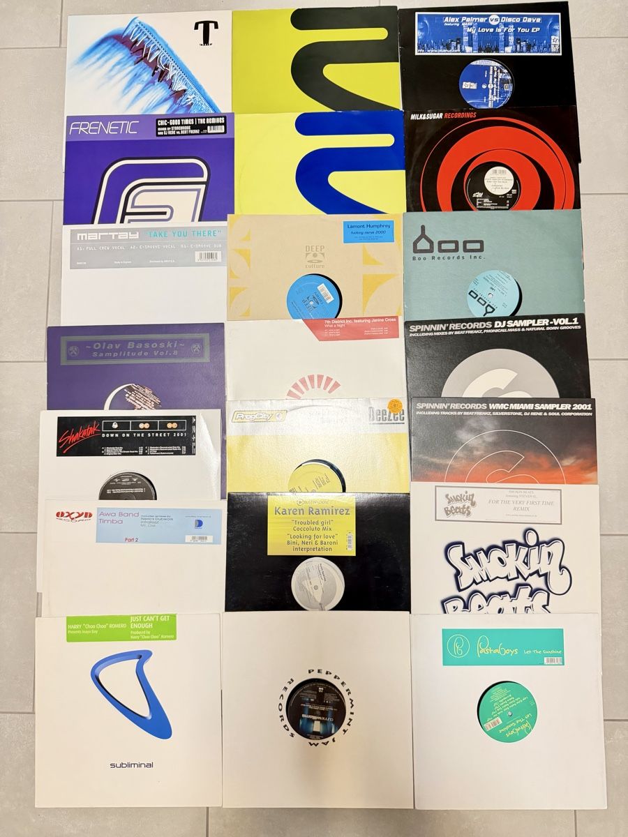 Dischi in vinile: House Music Sammlug LOT 5 – Usato da Solothurn venduto da Funkytunky 1