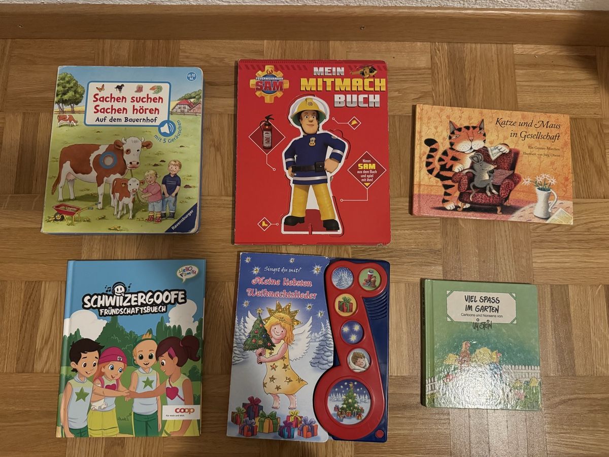 Libri: 6 Kinderbücher – Usato da Zürich venduto da MaSte