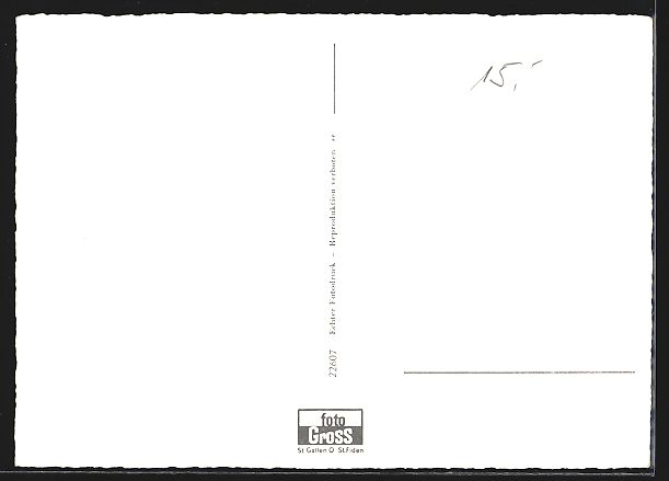 Cartoline postali: AK Urnäsch, Ortsansicht mit Umgebung – Usato da Berlin venduto da bartko-reher 1