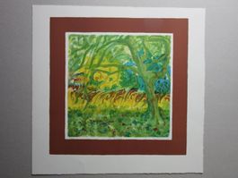 JOY DAVENPORT LITHOGRAPHIE SIGNIERT NUMMERIERT