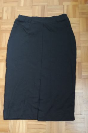 Jupe noire longue H&M / Rock schwarz lang H&M