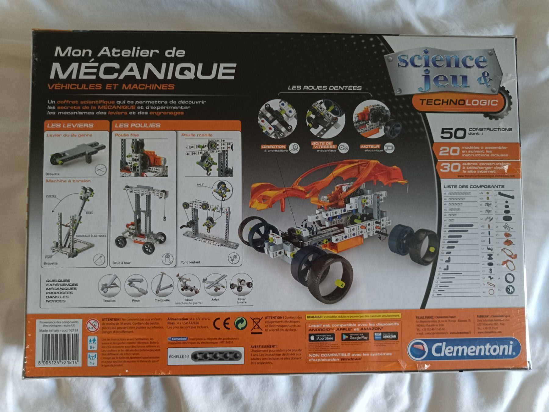 Kit di costruzioni: Clementoni Bausatz Mon Atelier de Mecanique 2 Stk. – Nuovo e nell'imballaggio originale da Allschwil venduto da kir_7mf5 2