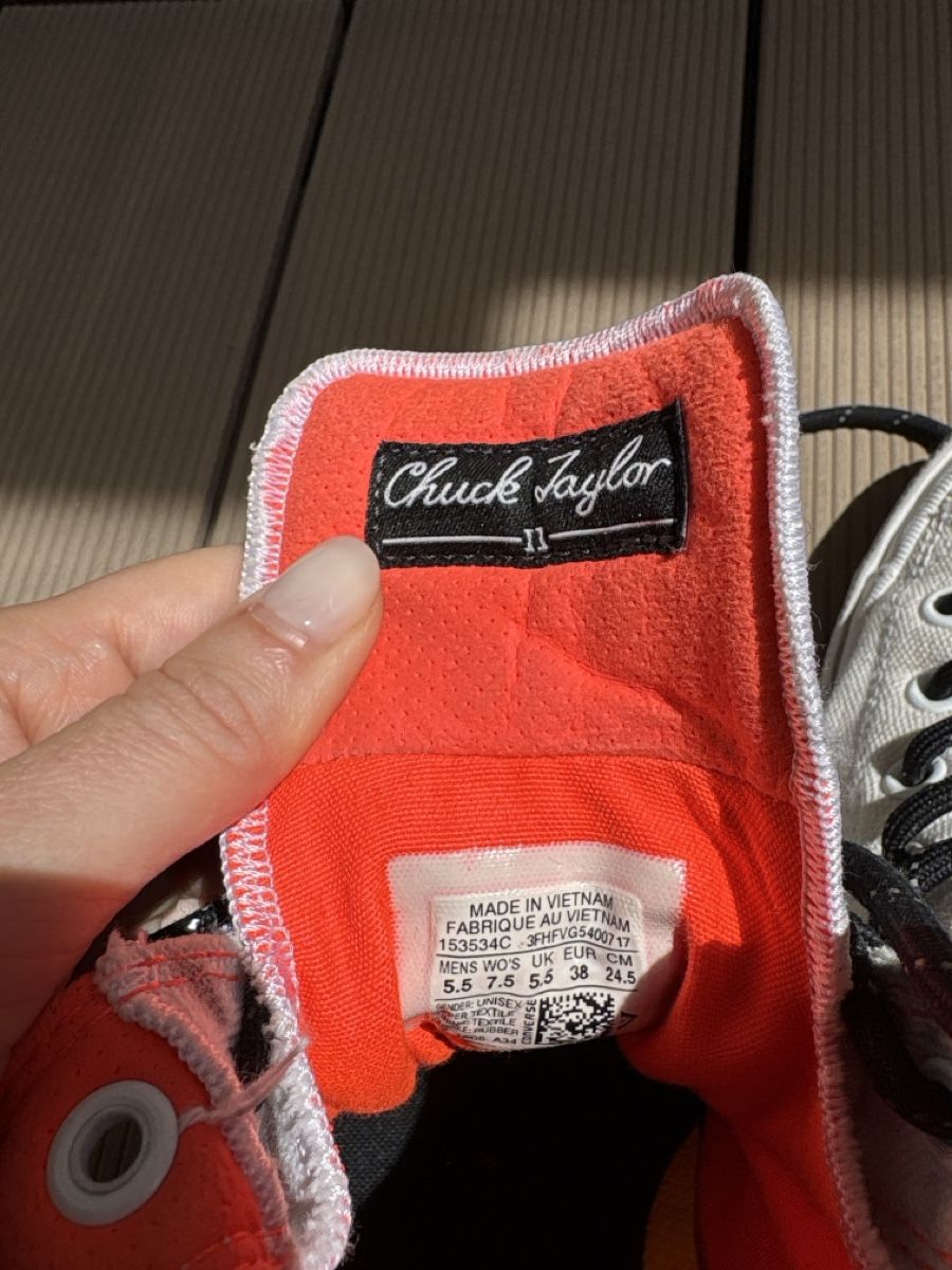Converse Scarpe da uomo: Chuck Taylor Converse High-Top Grösse 38 gebraucht – Usato da Zürich venduto da mic_978d 4