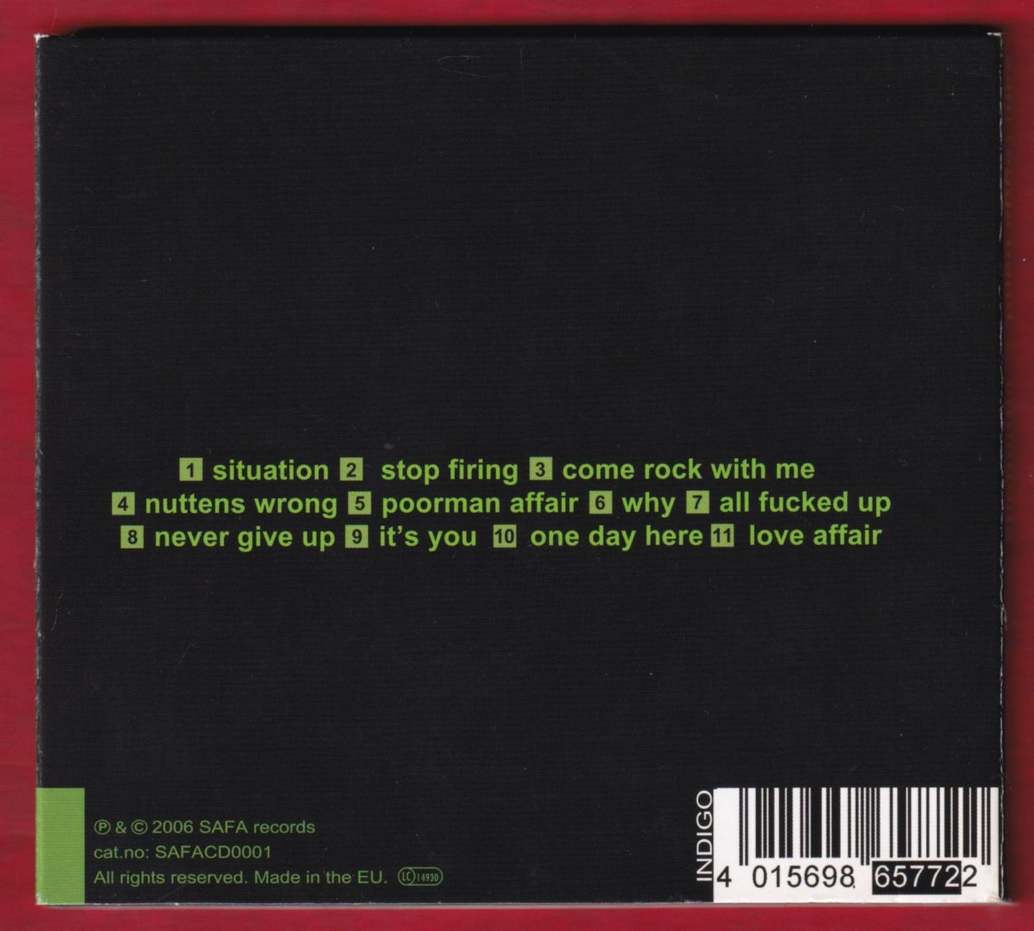 CD: Sam Ragga Band - Situations (CD) – Usato da Zürich venduto da Pfluftl2000 1