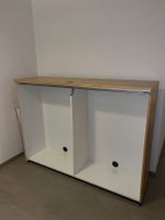 Schrank Buche weiss 2 Tueren mit Schloss guter Zustand 