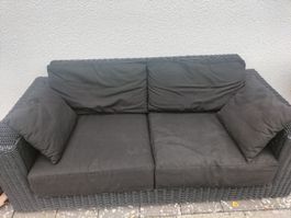 Gartensofa Polyrattan