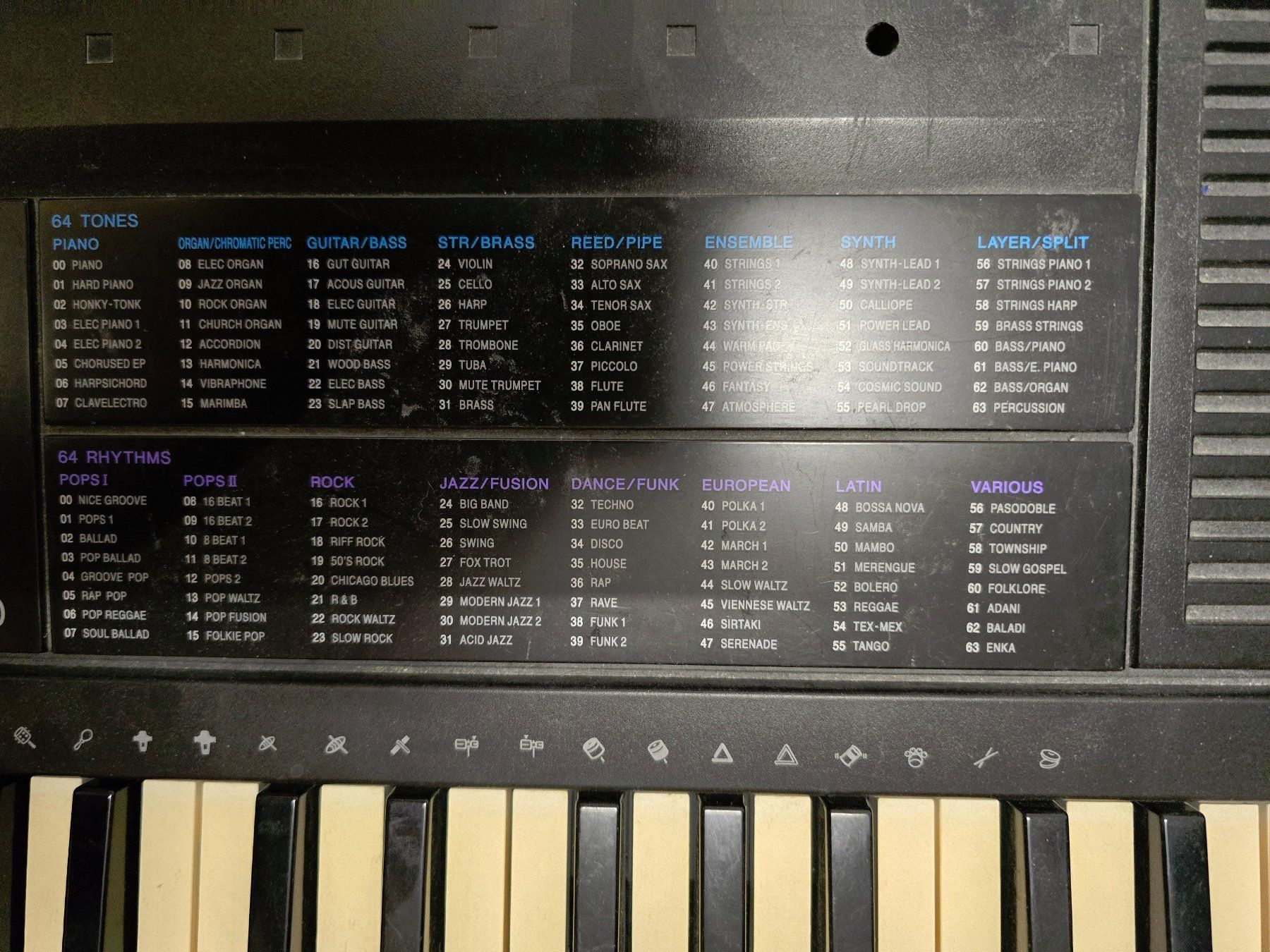 Casio Instruments de musique: Keyboard Casio – D'occasion à Pfäffikon ZH par Bosshard22 3
