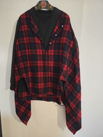 Dsquared2 Gr. S Damen Winter Pullover Hemd Holzfäller Look