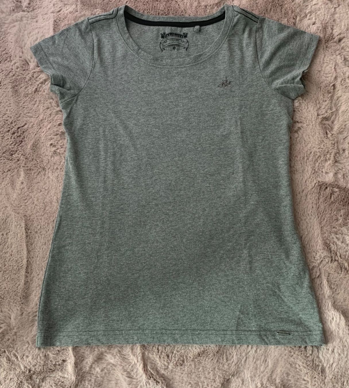 T-shirt: Graues T-Shirt von DreiMaster, Grösse S – Usato da Sursee venduto da escape62