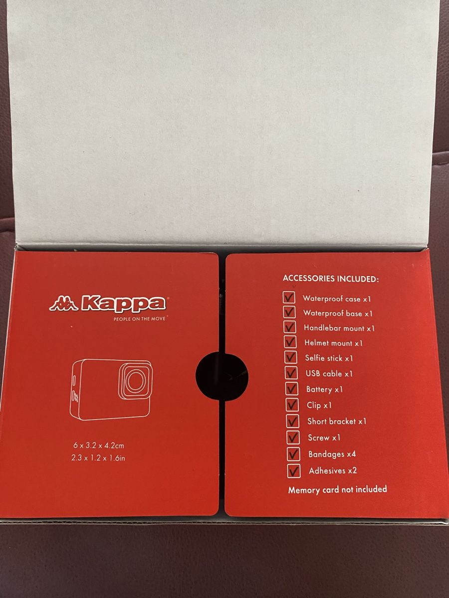 Action Cam: Kappa Action Camera – Nuovo (secondo la descrizione) da Münchwilen TG venduto da bay_w55c 1