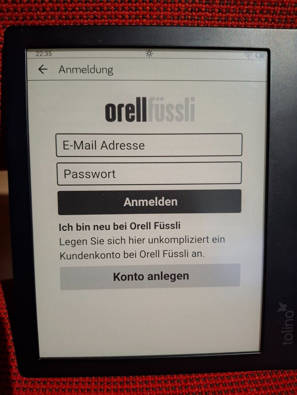 Tolino Tablet PC: Tolino Vision 6 eBook Reader Water protection – Usato da Bibern SH venduto da Rolf550 2