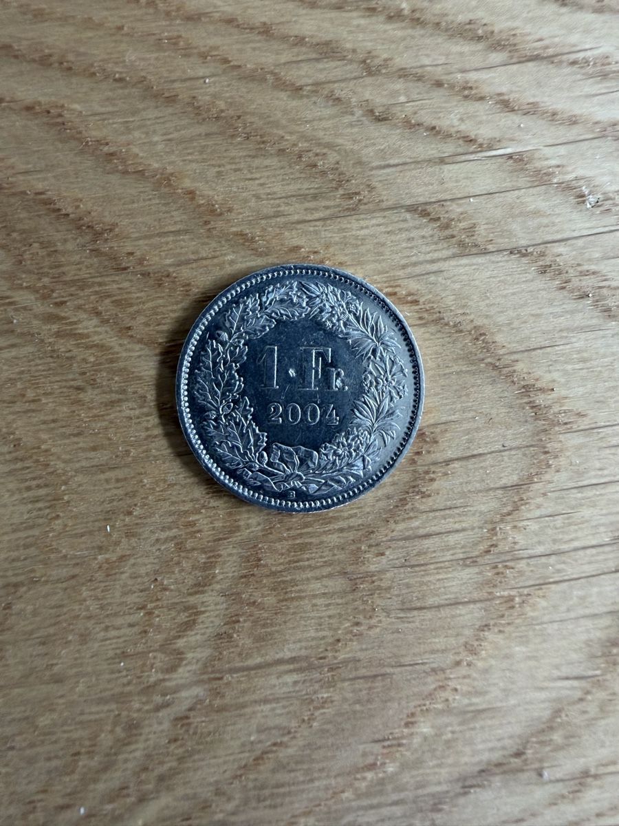 Tutti le monete: 1 Fränkler, Jg. 2004 – Usato da Wettswil venduto da HeureNoble