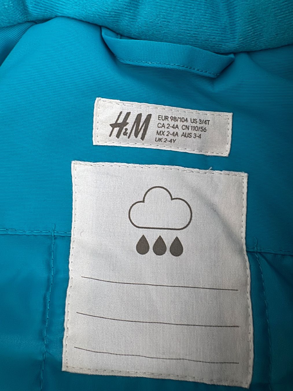 H&M Anzüge: Schnee Overall 98/104 Winter – Gebraucht aus Bonaduz von lut_6rts 3