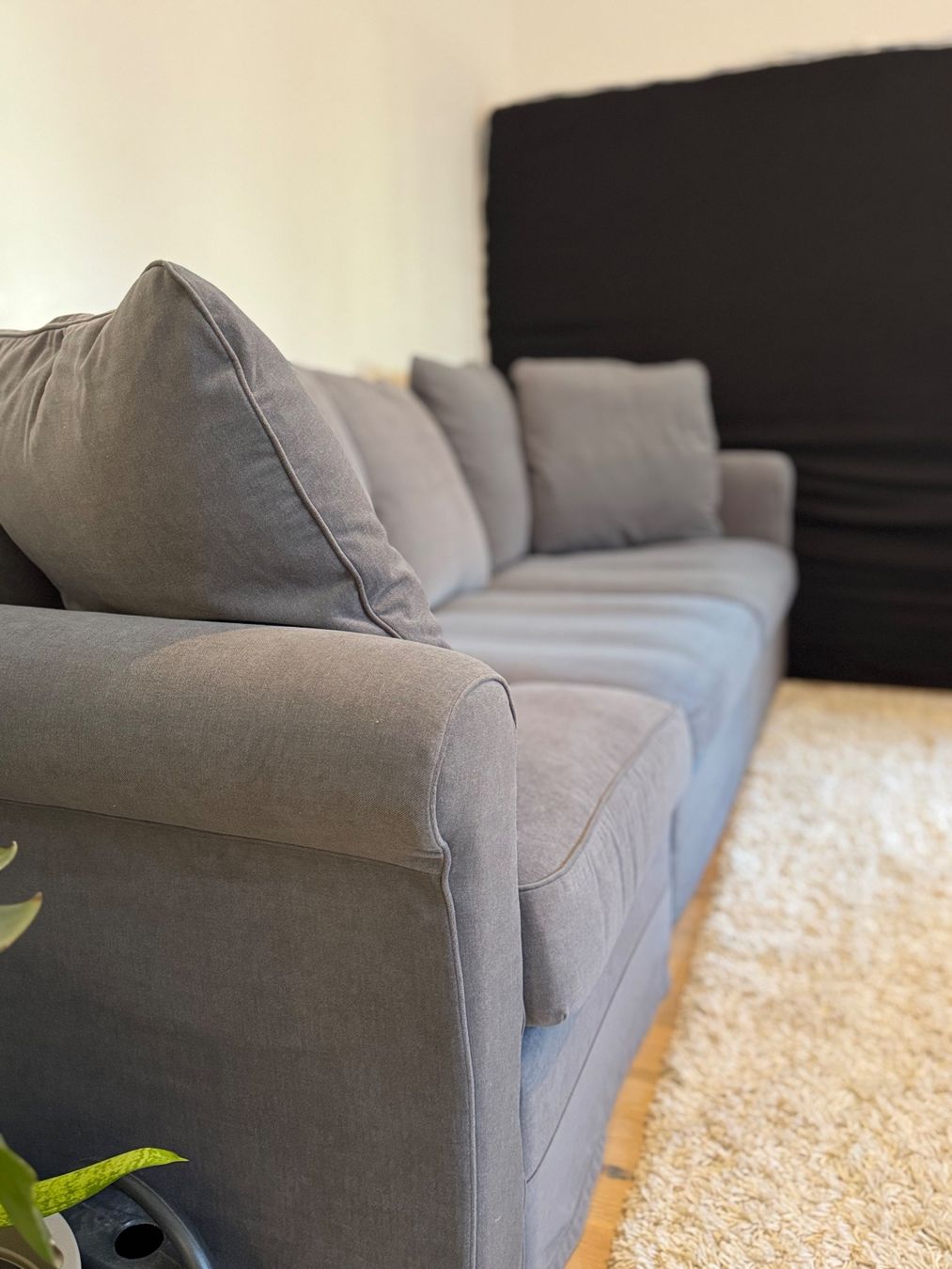 Divani: IKEA 3er Sofa mit Schlaffunktion grau – Usato da Chur venduto da kat_9dnw 2