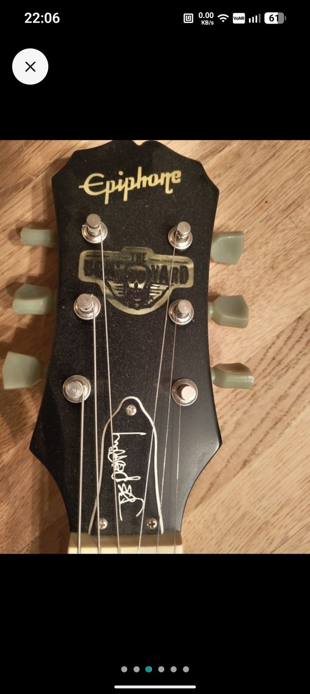 Epiphone Strumenti musicali:  Epiphone Joe Perry Bone Yard Limited Edition  – Usato da Udligenswil venduto da mab_h27r 2