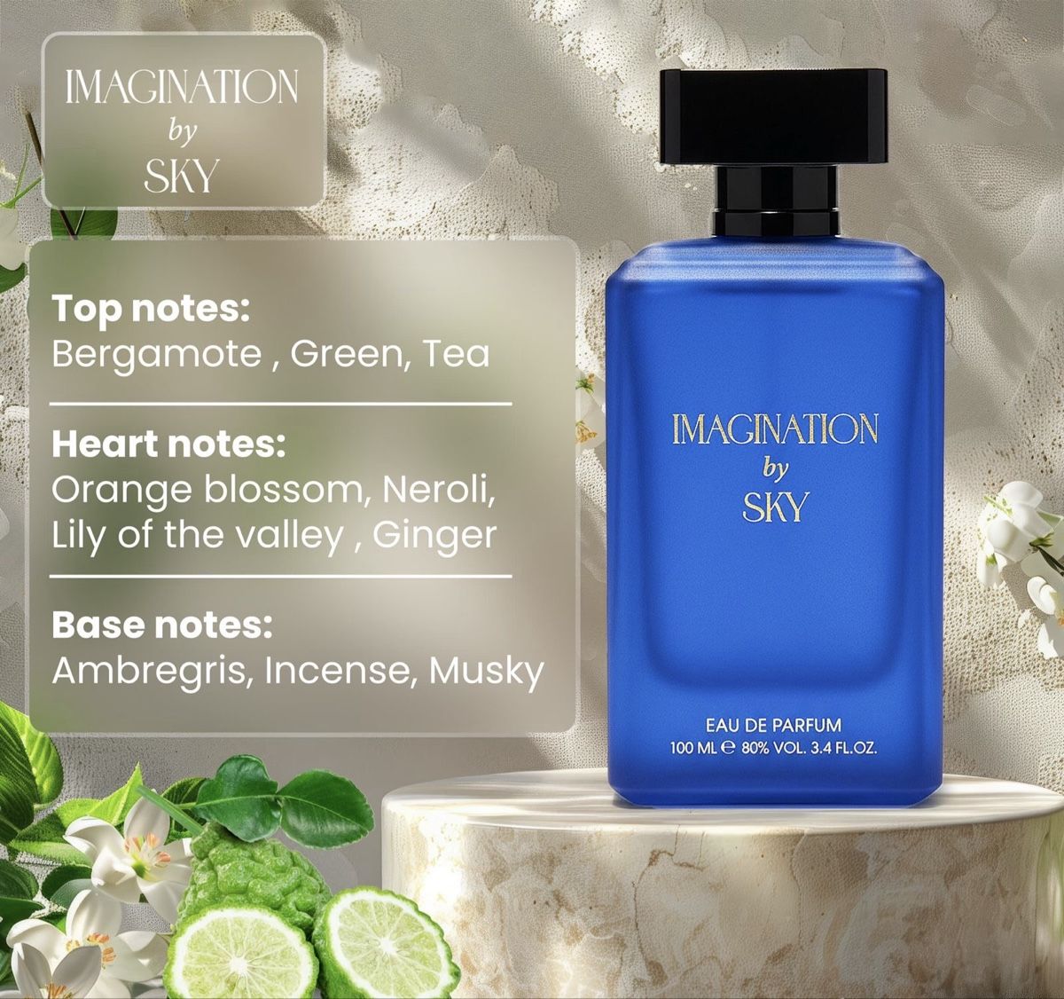 Profumi & Eau de Toilette: Parfum IMAGINATION by SKY – Nuovo e nell'imballaggio originale da Basel venduto da max_62nv