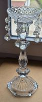 Art Deco  antiker Kerzenständer Glas