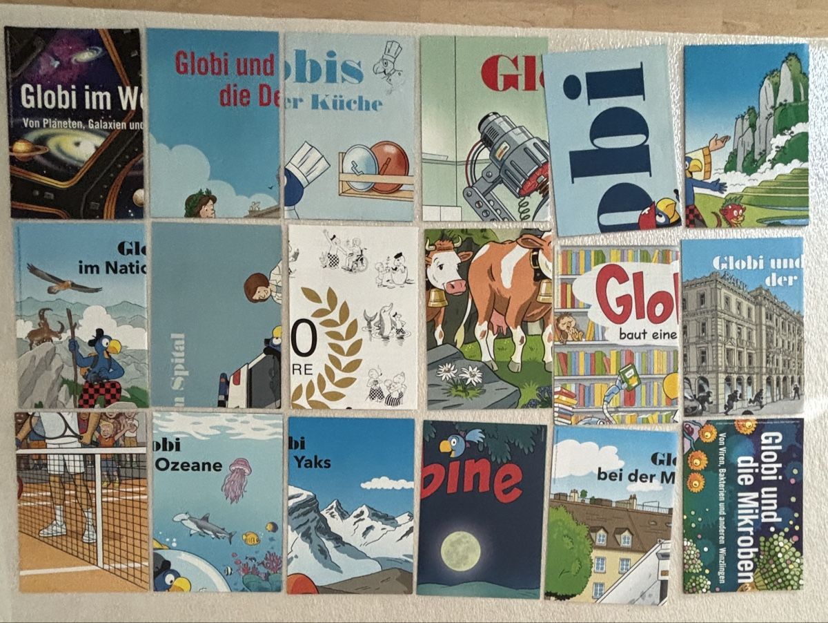 Fumetti: Grosse Globi,Globine Comic Werbeplakate Sammlung – Nuovo (secondo la descrizione) da Kehrsatz venduto da Raboy 8