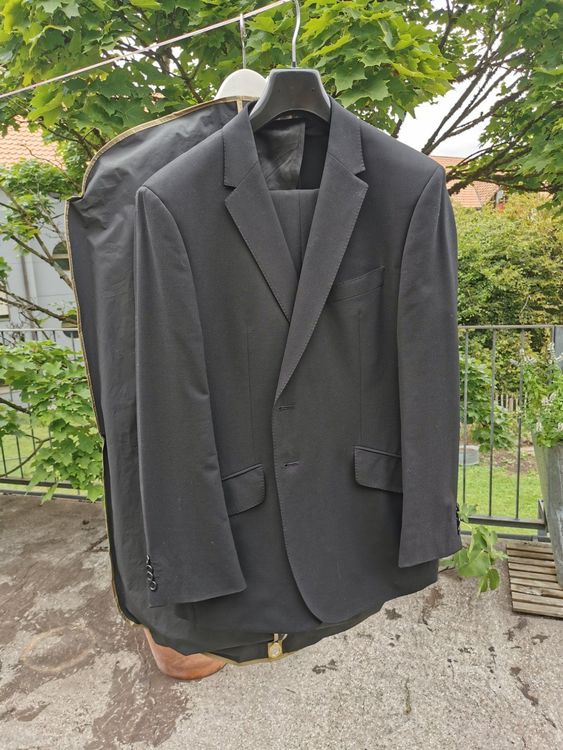 Edler Herrenanzug Paul Smith schwarz Kombi aus Jackett/Hose Kaufen