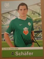 Marcel Schäfer - Weder Bremen - Saison 08/09 - Handsigniert