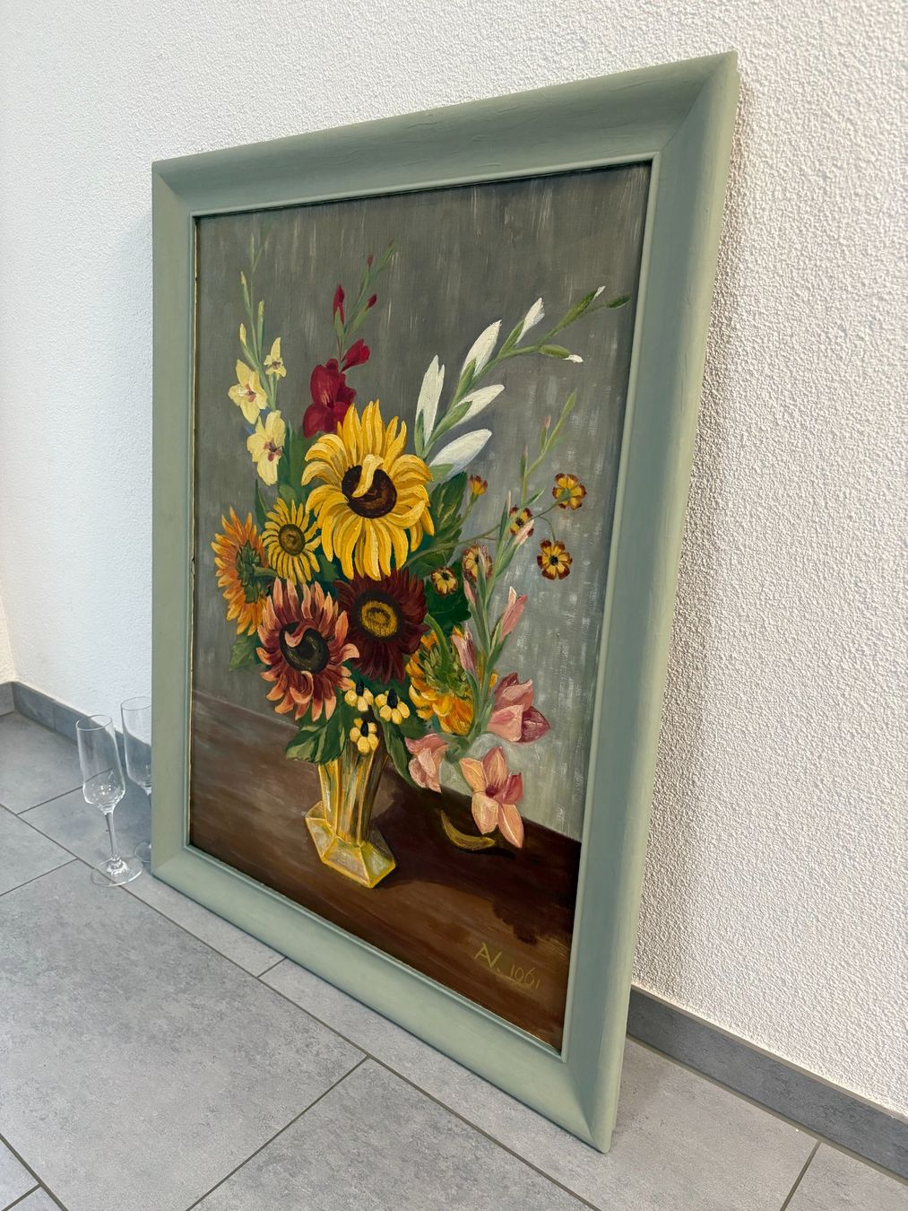 Dipinti: 73.5cm breitx 94cmhoch Ölgemälde wunderschön – Usato da Ottenbach venduto da TimelessEmotions. 3