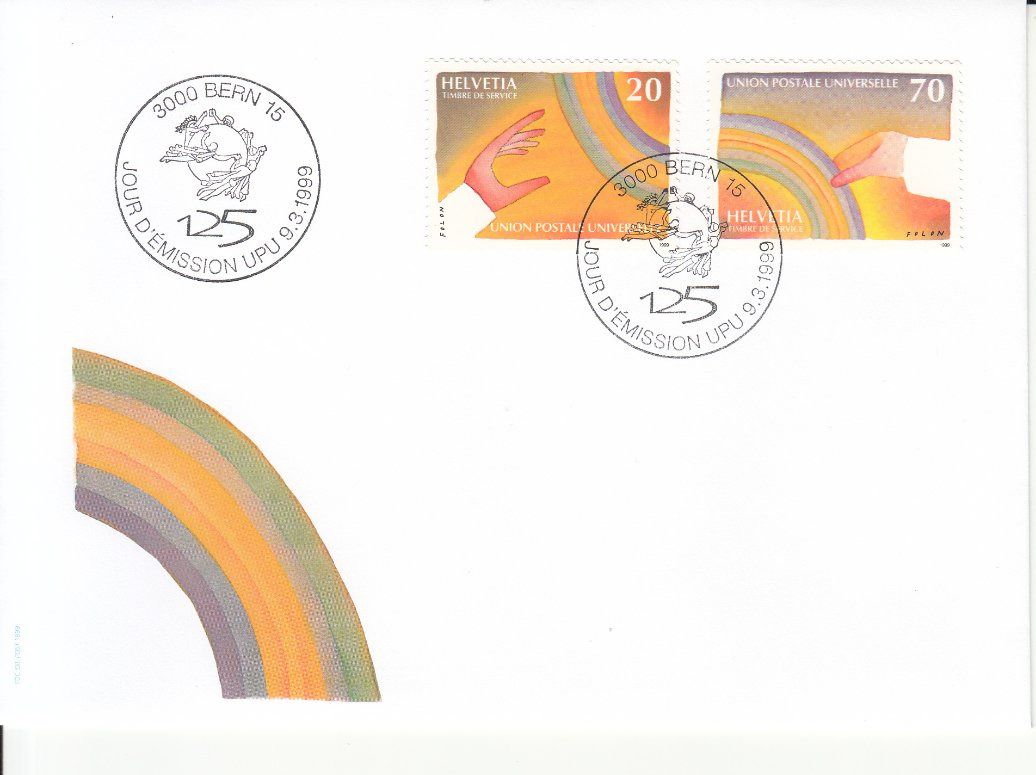 Tutti i francobolli: SBK D X 17 - 18 FDC – Usato da Bürglen TG venduto da StampGraf