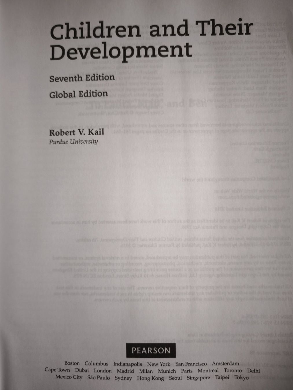 Bücher: Children and their development - Robert V. Kail – Neu (gemäss Beschreibung) aus Interlaken von ekiram 1
