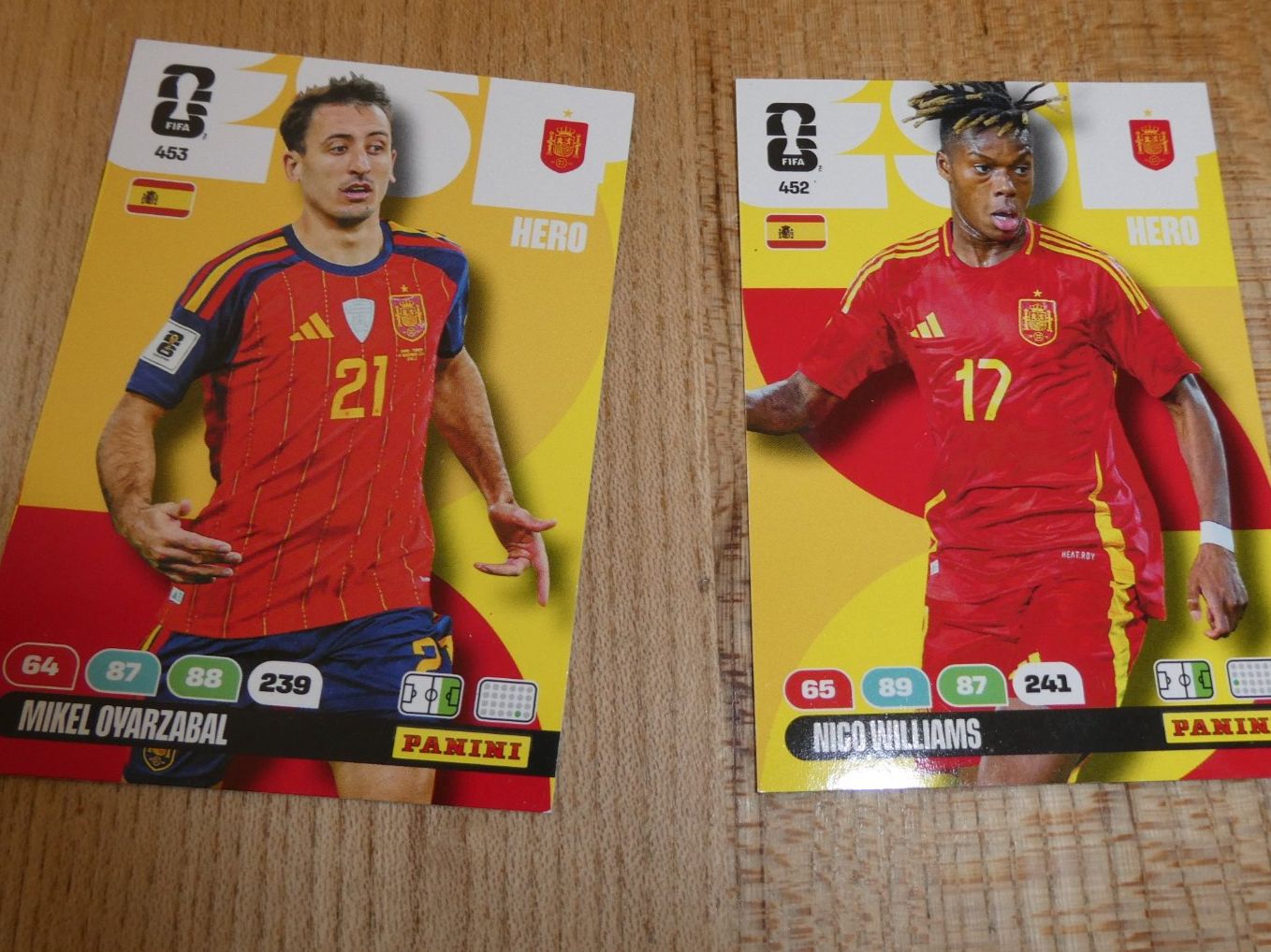 Panini Carte collezionabili: Panini Adrenalyn WM 2026: 2 Karten Spanien – Usato da Weinfelden venduto da Garkasonn