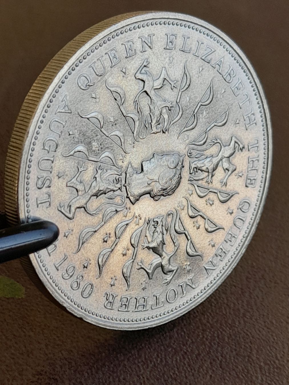 Tutti le monete: 25 pence 1980 Elizabeth II – Usato da Basel venduto da Basel_20 3