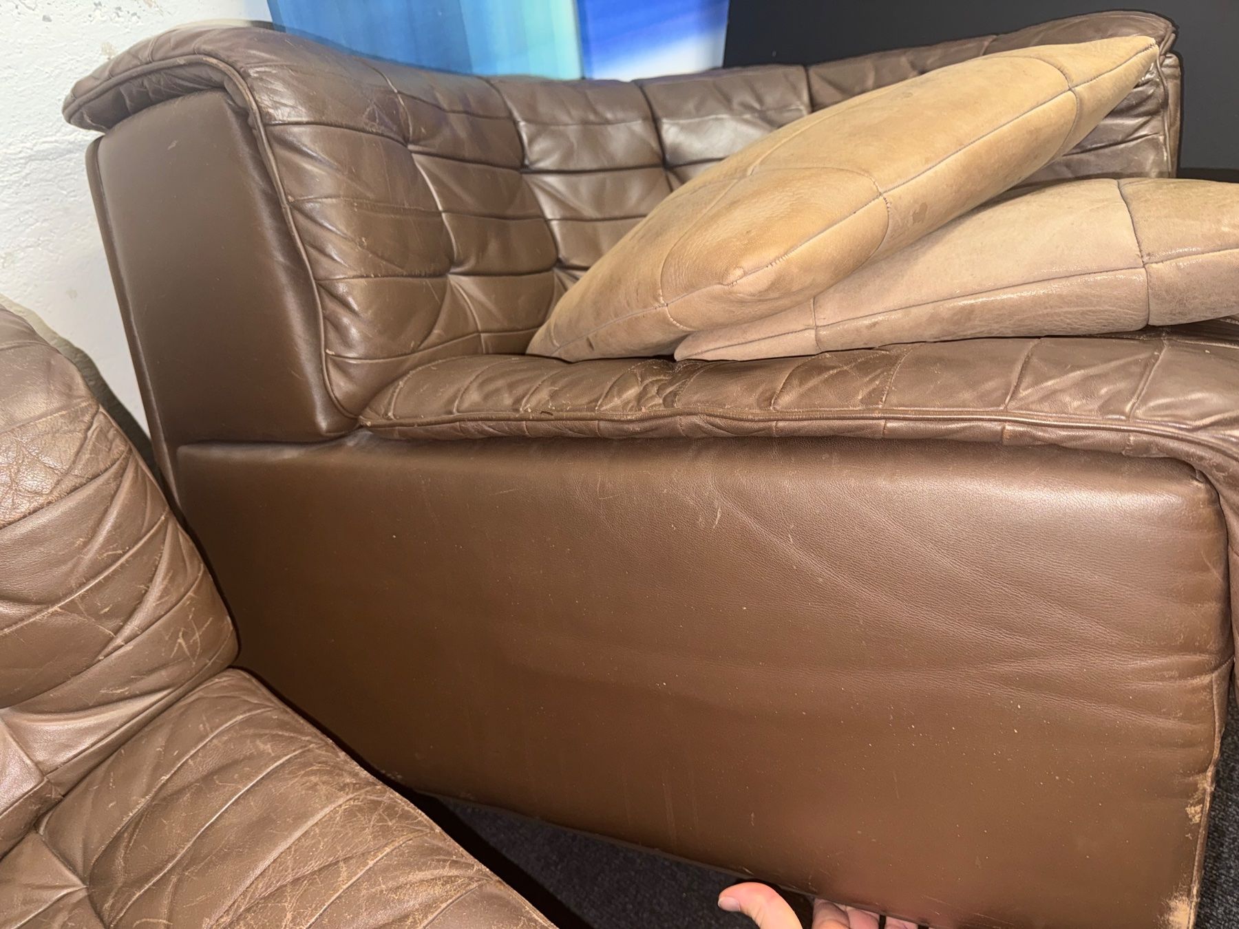 De Sede Divani: De Sede Sofa DS11 DS-11, vintage Patchwork Modular Sofa – Usato da zürich venduto da PapaMoll86 9