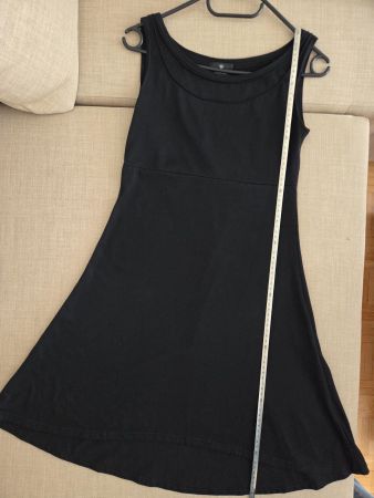 Toonzshop Ärmelloses Kleid Schwarz Grösse S