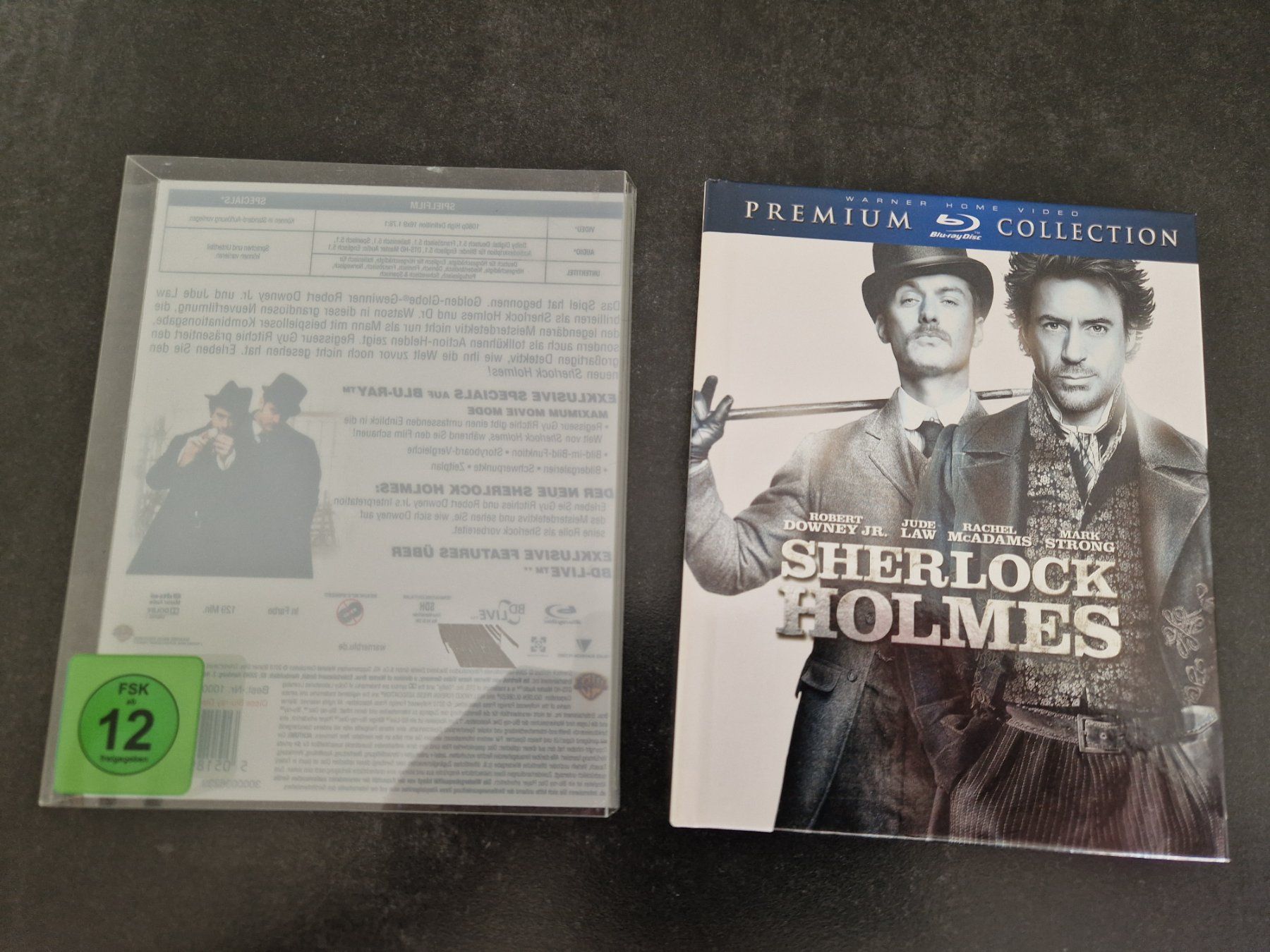 Tutti i DVDs: Sherlock Holmes Blu-Ray Premium Collection Neuzustand – Nuovo (secondo la descrizione) da Buchs SG venduto da Herc01 1