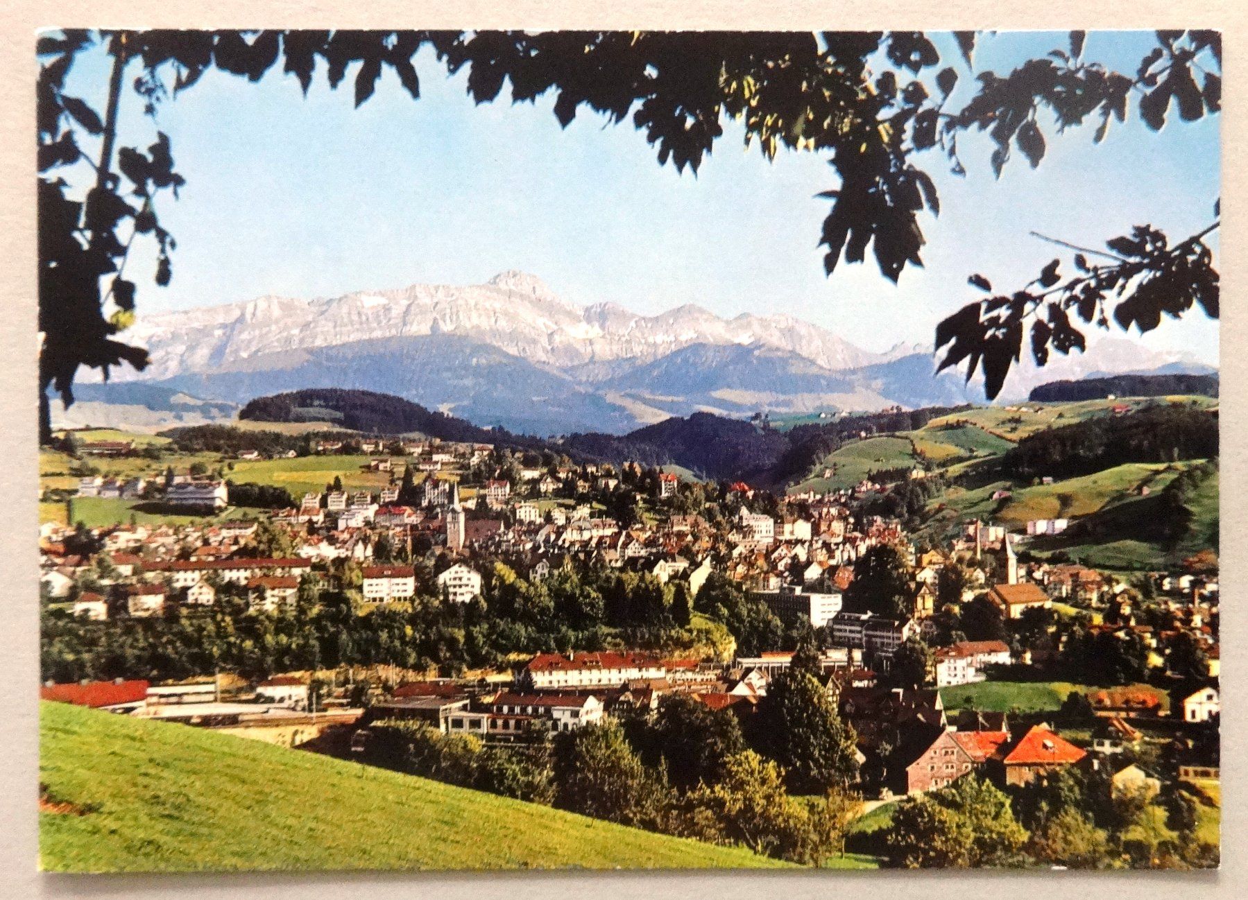 Ansichtskarten: Herisau (App. A.R.) 778 m ü.M. – Gebraucht aus Fétigny von Billy2miny
