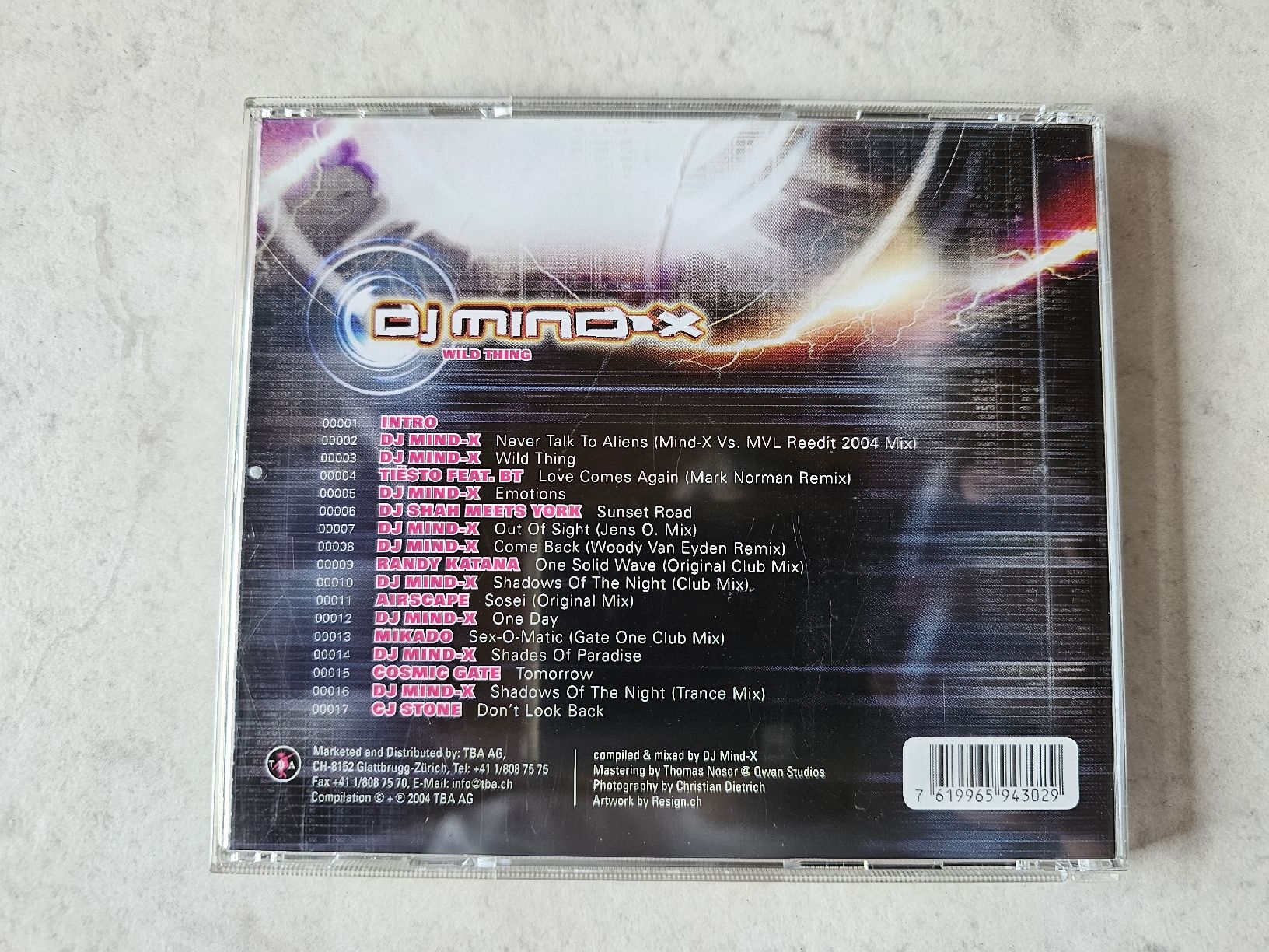 CDs: Dj Mind x  -  Wild Thing – Gebraucht aus Schneisingen von backstore24 1