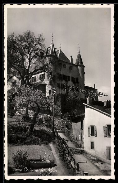 Ansichtskarten: AK Nyon, Château de Nyon – Gebraucht aus Berlin von bartko-reher