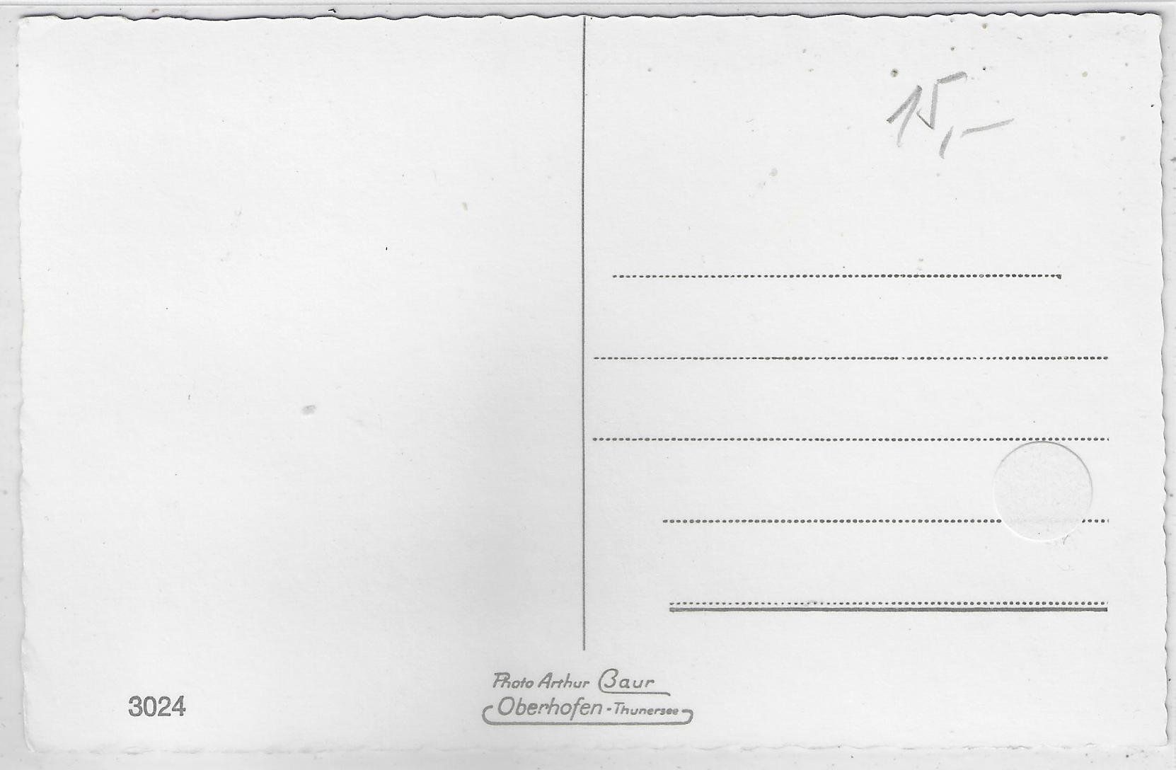 Cartoline postali: Teufenthal bei Thun mit Stockhornkette – Usato da Ettingen venduto da Kartenplanet 1