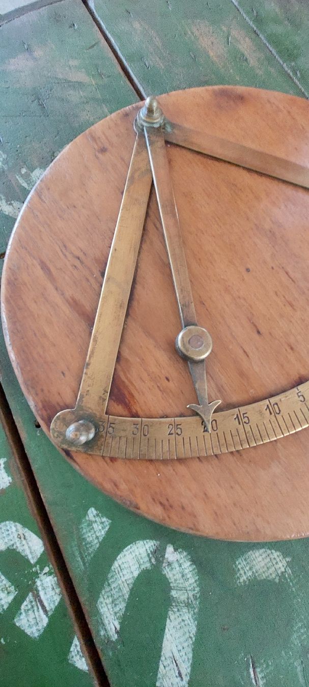 Misurare: Antique Ship / Marine / Sailboat Inclinometer / Clinometer – Usato da maroggia venduto da tondo_Music 1