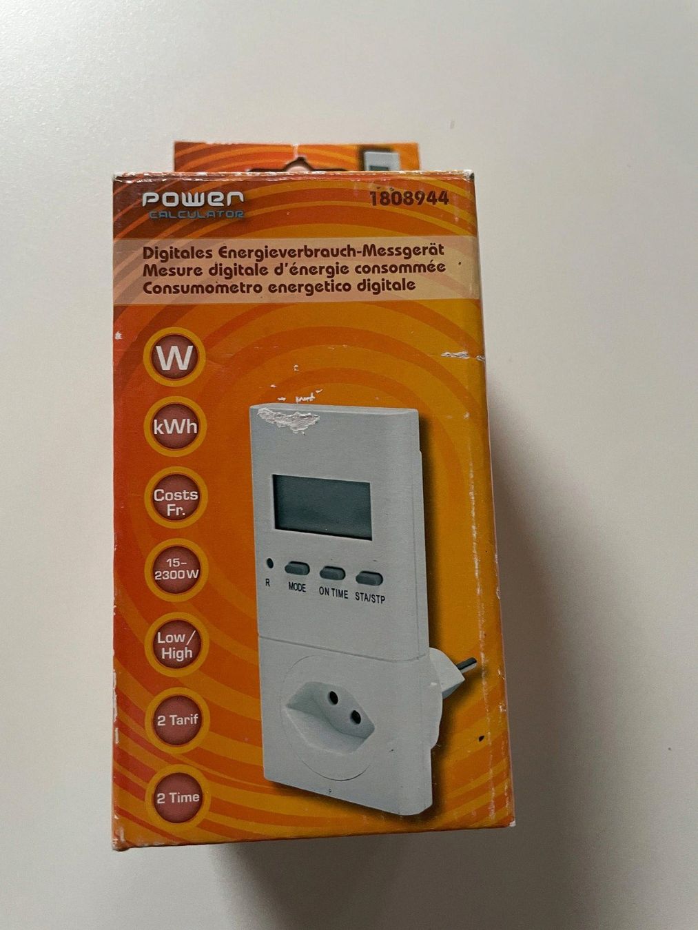 Misurare: Digitales Energie-Verbrauchsmessgerät – Usato da Affeltrangen venduto da Mowgli_123