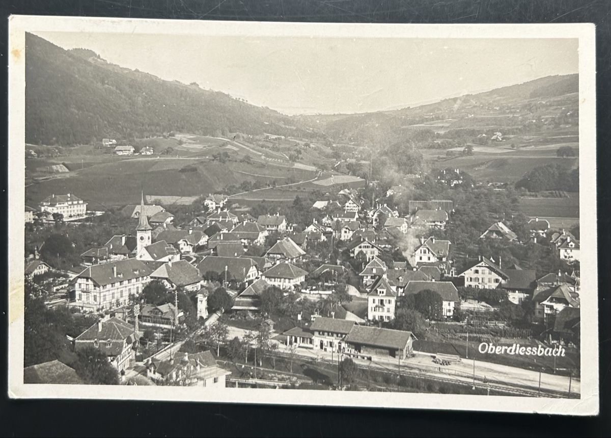 Cartoline postali: Fotokarte Oberdiessbach  – Usato da Horw venduto da Tellbub