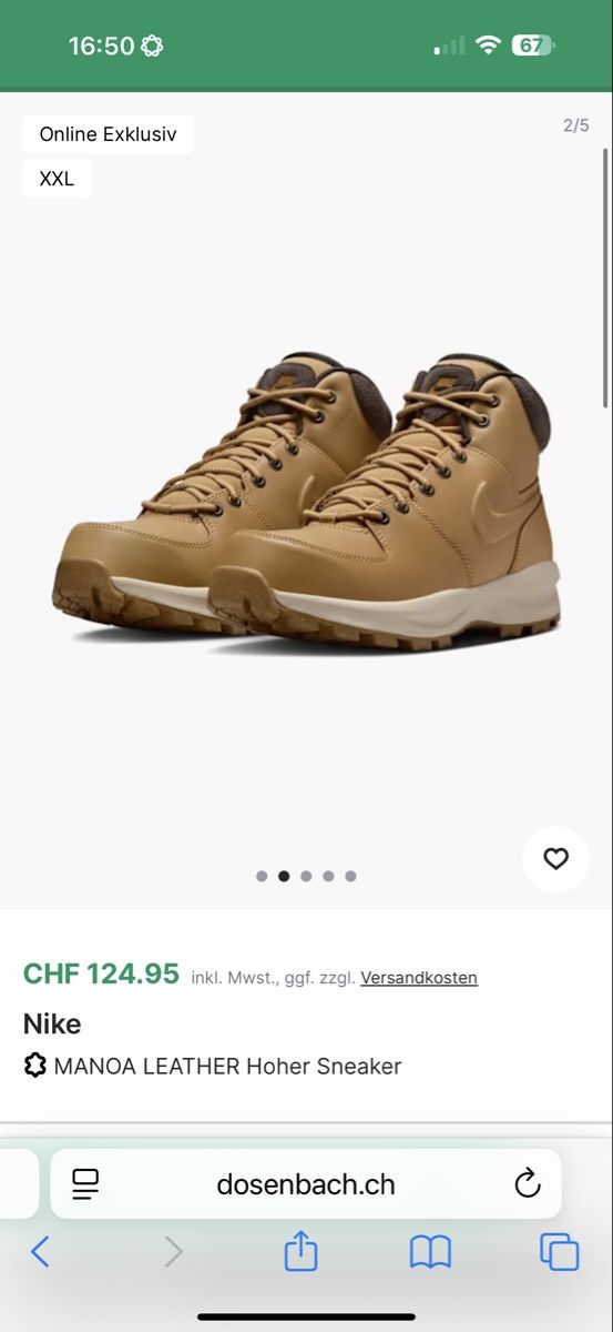 Nike Scarpe da uomo: Nike Manoa Gr 39  NP 124.95sFr – Usato da Winterthur venduto da Mhaselnuessli 9