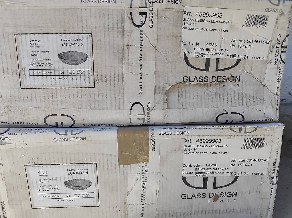 Badezimmermöbel: Vasque Glass Design – Neu und originalverpackt aus St-Cergue von sch_j75y 3