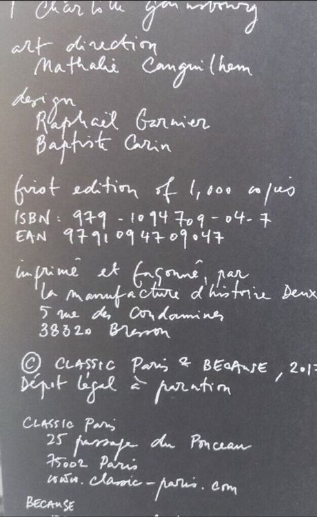 Livre Rest par Charlotte Gainsbourg, série limitée 1000 ex. 3